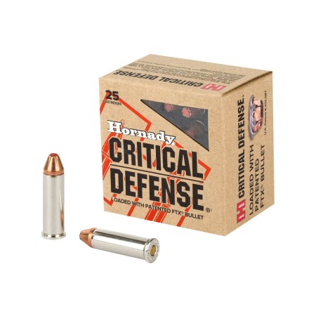 Hornady Critical Defense 38 Special 110 Grain Flex Tip , 25 Round Box - Dirty Bird Industries