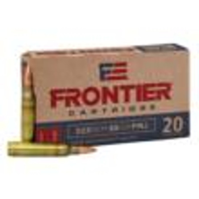 Hornady Frontier Rifle Ammunition XM193 5.56mm NATO 55 GR FMJ 3240 fps 500/ct Case FR200BK