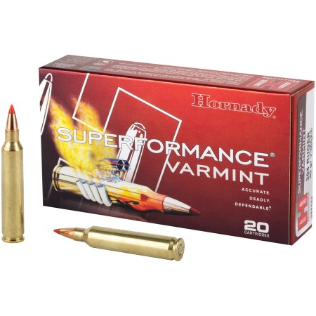 Hornady Superformance Varmint 204 Ruger 40 Grain V-Max, 20 Round Box - Dirty Bird Industries