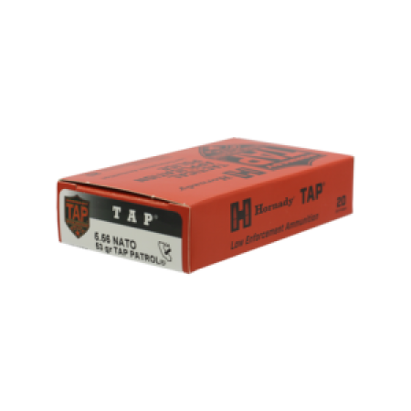 Hornady 5.56 NATO 53gr GMX TAP Patrol - Brass Casing