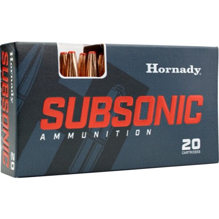 Hornady Subsonic Brass 350 Legend 250-Grain 20-Rounds SX