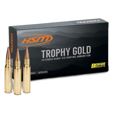 HSM 6.5 CREEDMOOR 140VLD-L 140 TROPHY GOLD BRASS 20/25