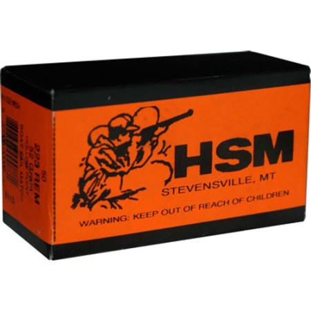 Hsm Ammo .223 52gr. Hpbt - Hornady Match 50-pack