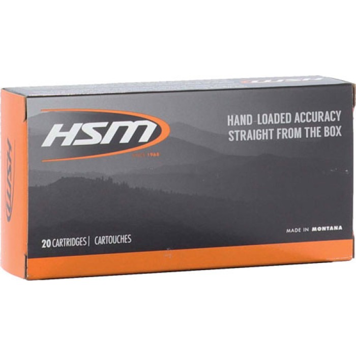 Hsm Ammo .300aac Blackout - 180gr. Boat-tail Hp 20-pk