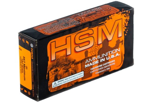 Hsm Ammo .357 Maximum - 180gr Hornady Xtp 20-pack