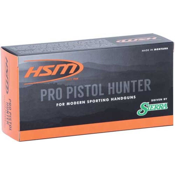 HSM Ammunition Pro Pistol Hunter Ammunition