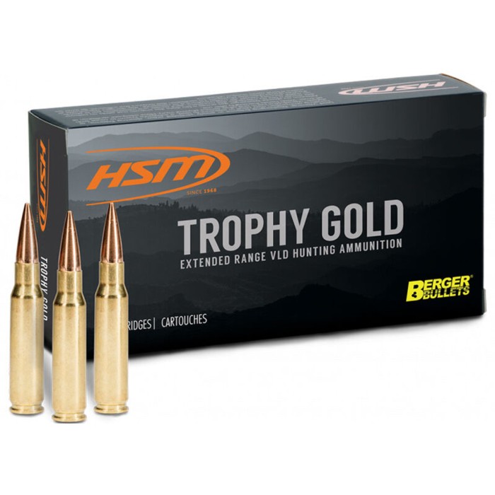 Hsm Ammunition TG 6.5 Grendel 130Gr Bergr Vld 20Rd 25Bx/Cs BER-65Grendel130VLD