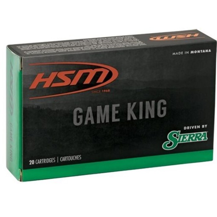 Hsm Ammunition Game King 250Sav 100Gr Sbt 20/25 HSM250SAVAGE3N 837730600310