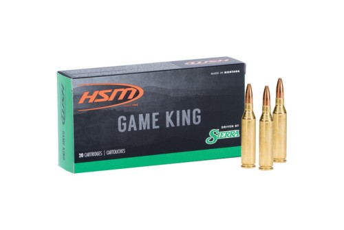 Hsm Ammo .338 Win Mag 215gr. - Sbt Sierra Game King 20-pack