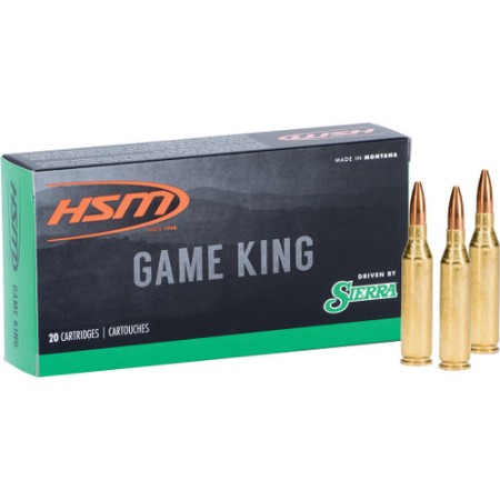 Hsm Ammo .338 Win Mag 250gr. - Sbt Sierra Game King 20-pack