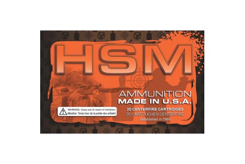 Hsm Ammunition 300 Aac 110Gr V-Max 20Rd 25Bx/Cs HSM-300BLK-2-N