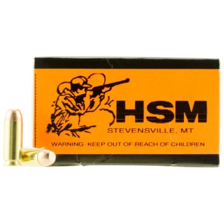 HSM 10MM 180gr FMJ Ammunition New Manufactured 50rds HSM-10MM-2-N