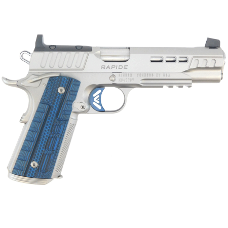 Kimber 1911 Rapide Ice 9mm 5", 9+1, Optic Ready Stainless/Blue Semi Automatic Pistol