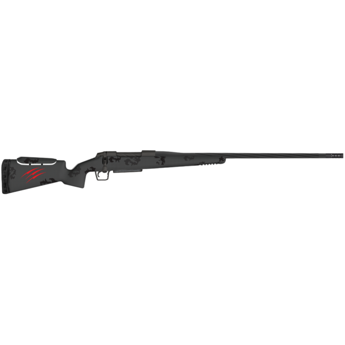 Fierce Firearms Twisted Rival XP 7mm-08 Remington Bolt Action Rifle, Blackout Camo - FRXP7MM0822BBO