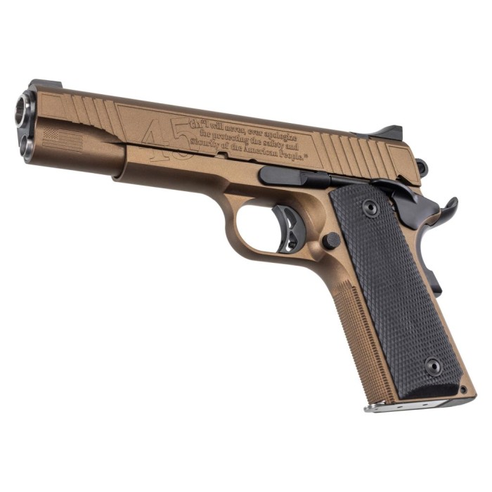 Auto Ordnance 1911 45TH President Trump Pistol V2 .45 ACP 5" 7rds