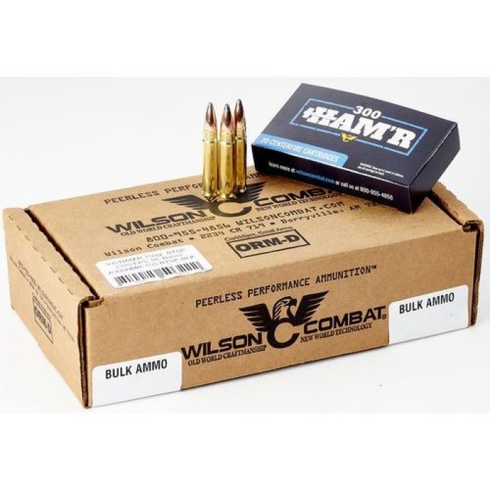 Wilson Combat .300 HAMR 150 gr Ammo Speer SPBT - 20rds - A300HMR150BTSP