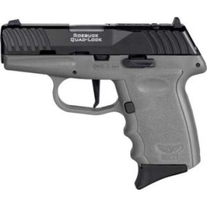 SCCY DVG-1 RDR Gray Frame/Black Slide 9mm 3.1â€ Barrel 10-Rounds