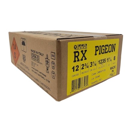 RX Pigeon 12Ga. 1 1/4Oz 3 1/4Dr. #8 838308 800198383080