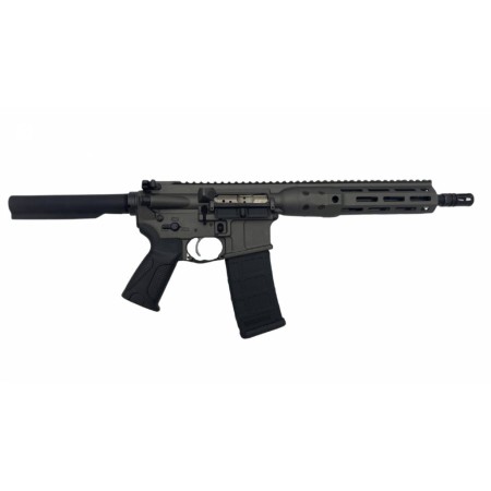 Lwrci Lwrci IC DI M-Lok Pistol, .300 Blk, 10.5" Barrel, Sb-A3 Brace, Tungsten Grey, 30-Rd ICDIP3TG10MLSBA3