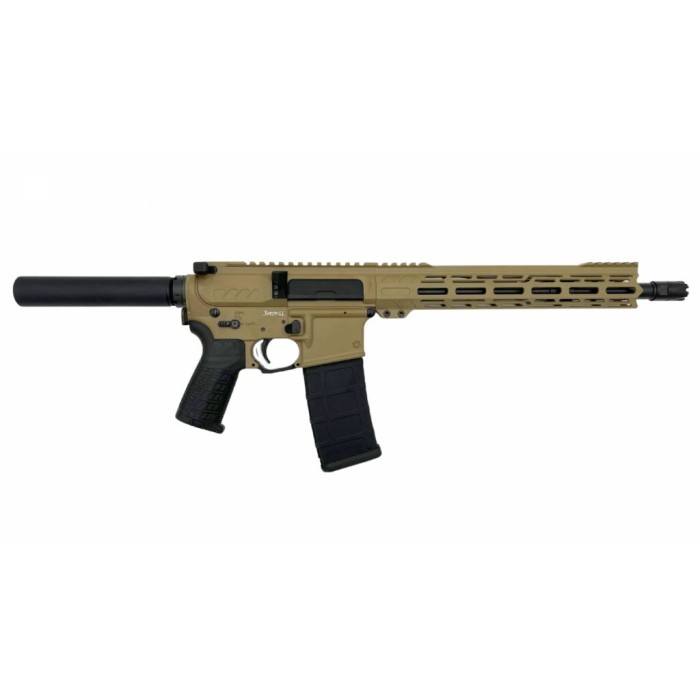 Cmmg Pistol Banshee Mk4 5.56Mm 12.5" 30Rd Pistol Tube Tan PE-55ADF7A-CT