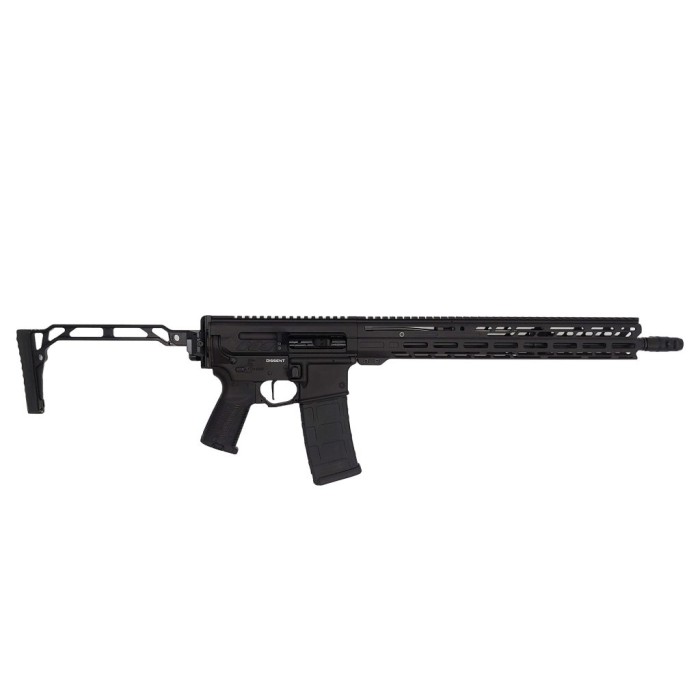 Cmmg Dissent Mk4 5.56 16.1 Folding Stock Blk 55AB40BAB