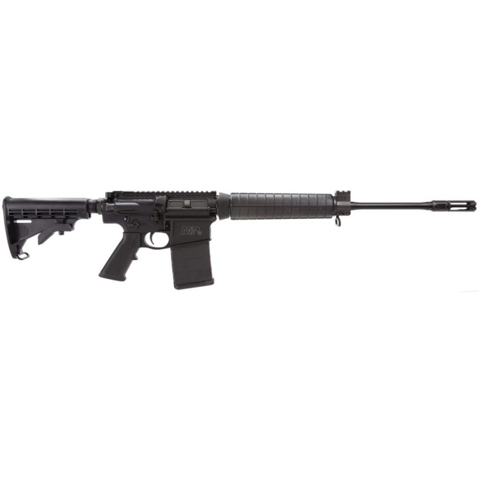 Smith  Wesson LE 311308 MP10  SemiAutomatic 308 Winchester7.62 NATO 18 201 6Position Black Stk Black Hardcoat Anodized UPC: 022188150933