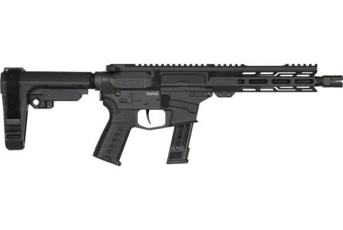 CMMG Banshee MK17 9mm 8" AR Pistol, Black - High-Performance Compact AR Pistol with Precision and Versatility - 92A0B0FAB