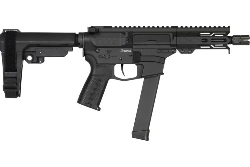 CMMG Banshee MKGs 9mm 5" AR Pistol, Black - for Precision Engineering and Sleek Design - 99A890FAB