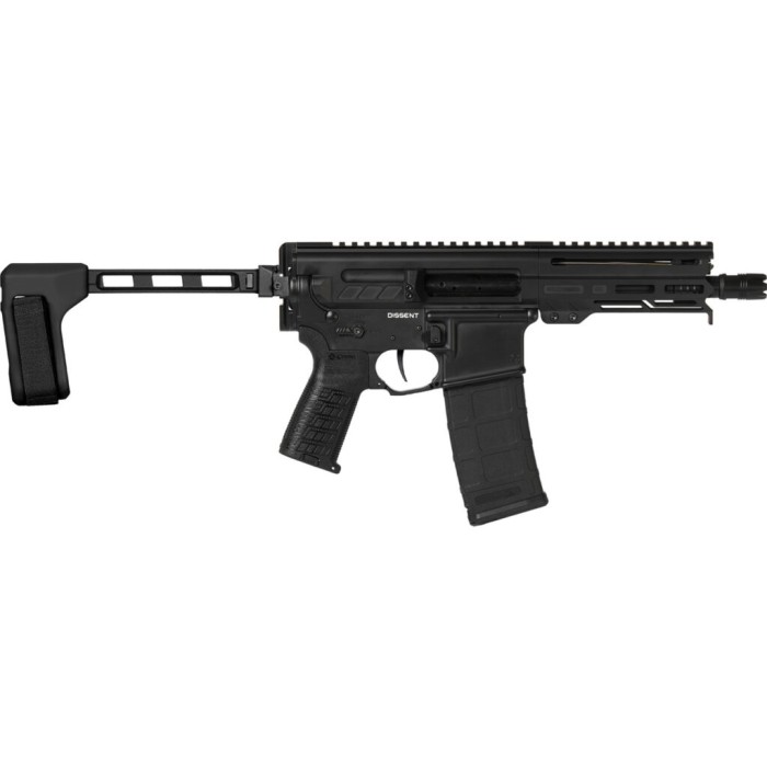 CMMG Dissent Mk4 .300 BLK 6.5in 30rd Braced Armor Black Semi-Auto Pistol (30A2D0F-AB) CMMG Dissent Mk4 .300 BLK 6.5in 30rd Braced Armor Black Semi-Auto Pistol (30A2D0F-AB)