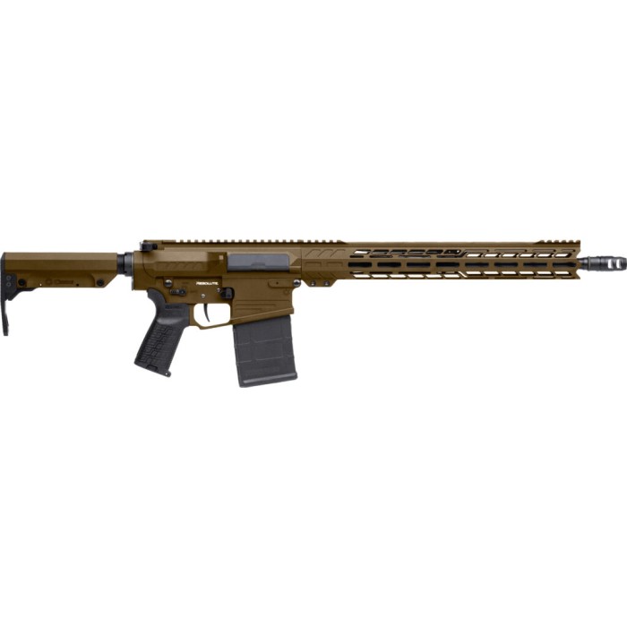 CMMG Resolute Mk3 8.6 BLK 16.1in 20rd Midnight Bronze Semi-Auto Rifle (33A590C-MB)