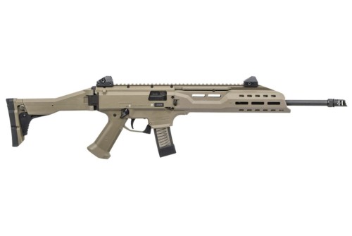 CZ Scorpion EVO 3 S1 Carbine 9mm 16.2in 20rd FDE Semi-Automatic Rifle with Muzzle Brake (08541)