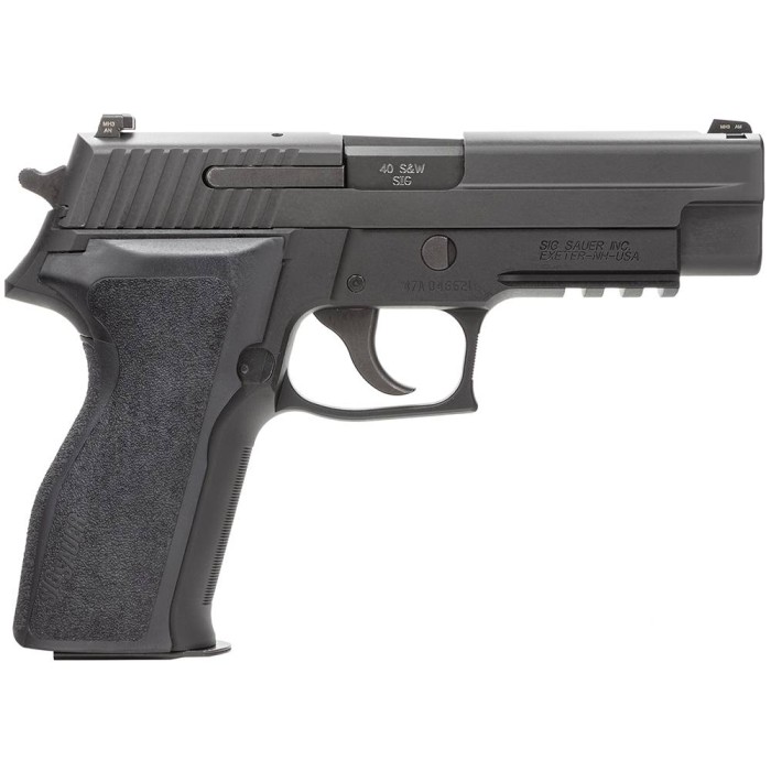 SIG SAUER P226 Black Nitron 4.4in 40 S&W 12rd Pistol (E26R-40-BSS)