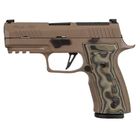 Sig Sauer P320 AXG Scorpion Carry 9mm Pistol, FDE - 320AXGCA-9-CW-SCPN-R2-10