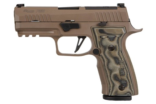 Sig Sauer P320 AXG Scorpion Carry 9mm Pistol, FDE - 320AXGCA-9-CW-SCPN-R2-10