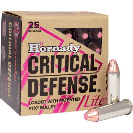 Hornady 90240 Critical Defense Lite  9mm Luger 100 gr Flex Tip eXpanding 25 Bx/ 10 Cs