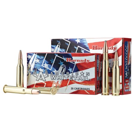 Hornady 80904 American Whitetail  308 Win 165 gr InterLock Spire Point 20 Bx/ 10 Cs