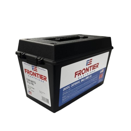 Hornady Frontier 5.56 NATO Ammo FMJ 55gr 150 Round Box