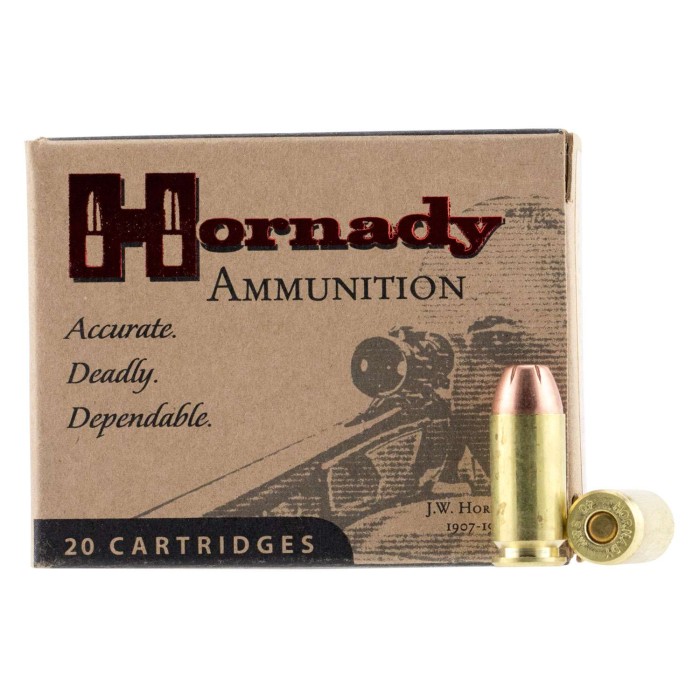 Hornady 9132 Custom  40 S&W 155 gr XTP Jacket Hollow Point 20 Bx/ 10 Cs