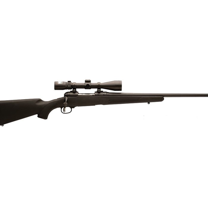 SAVAGE 111 Trophy Hunter XP 25-06 Rem 22in 4rd Matte Black Rifle with Nikon 3-9x40 Scope (19687)