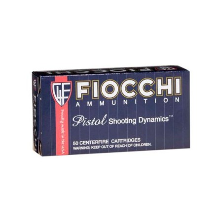 Fiocchi Training Dynamics Brass 9mm 124-Grain 50-Rounds FMJ