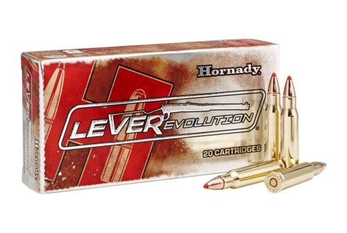 Hornady LEVERevolution .307 Winchester 160 grain Flex Tip eXpanding Brass Cased Centerfire Rifle Ammo, 20 Rounds, 8273