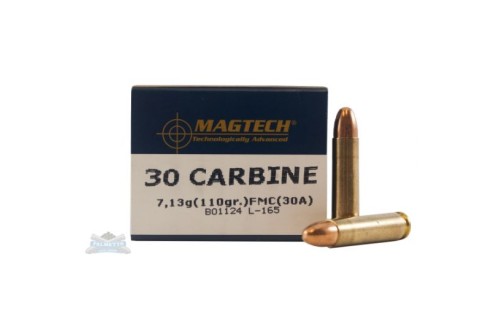 Magtech 30 Carbine 110gr FMJ Ammunition 50rds - 30A