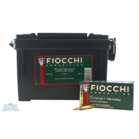 Fiocchi 223rem 50gr Vmax 200rd Fd Bx