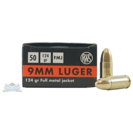 Rws 210140050 Sport 9Mm Fmj 124Gr 50/20