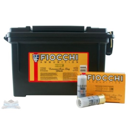 Fiocchi 12ga 2.75" 1oz Rifled Slug Plano Box Shotshell Ammunition 10rds - 12FSLUG