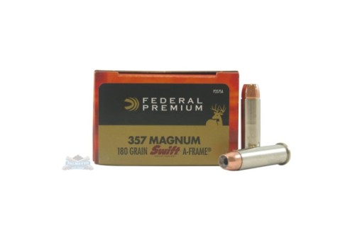 Federal .357 Mag 180 gr Swift A-Frame 20 Rounds Ammunition - P357SA