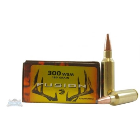 Federal Fusion 300 WSM 180gr 20 Rounds Ammunition - F300WSMFS2