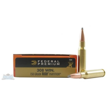 Federal 308 150gr Nosler Partition Vital-Shok Ammunitiion 20rds - P308S