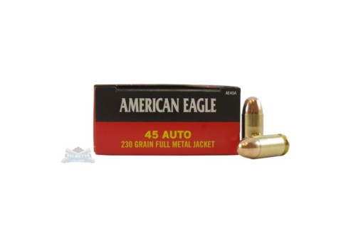 American Eagle 45 Auto/ACP 230gr FMJ Ammunition 50rds - AE45A