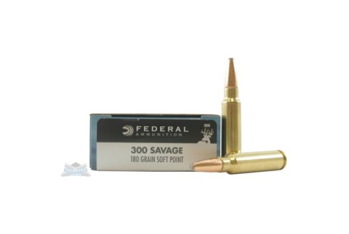 Federal 300 Savage 180gr SP Pwer-Shok Ammunition 20rds - 300B